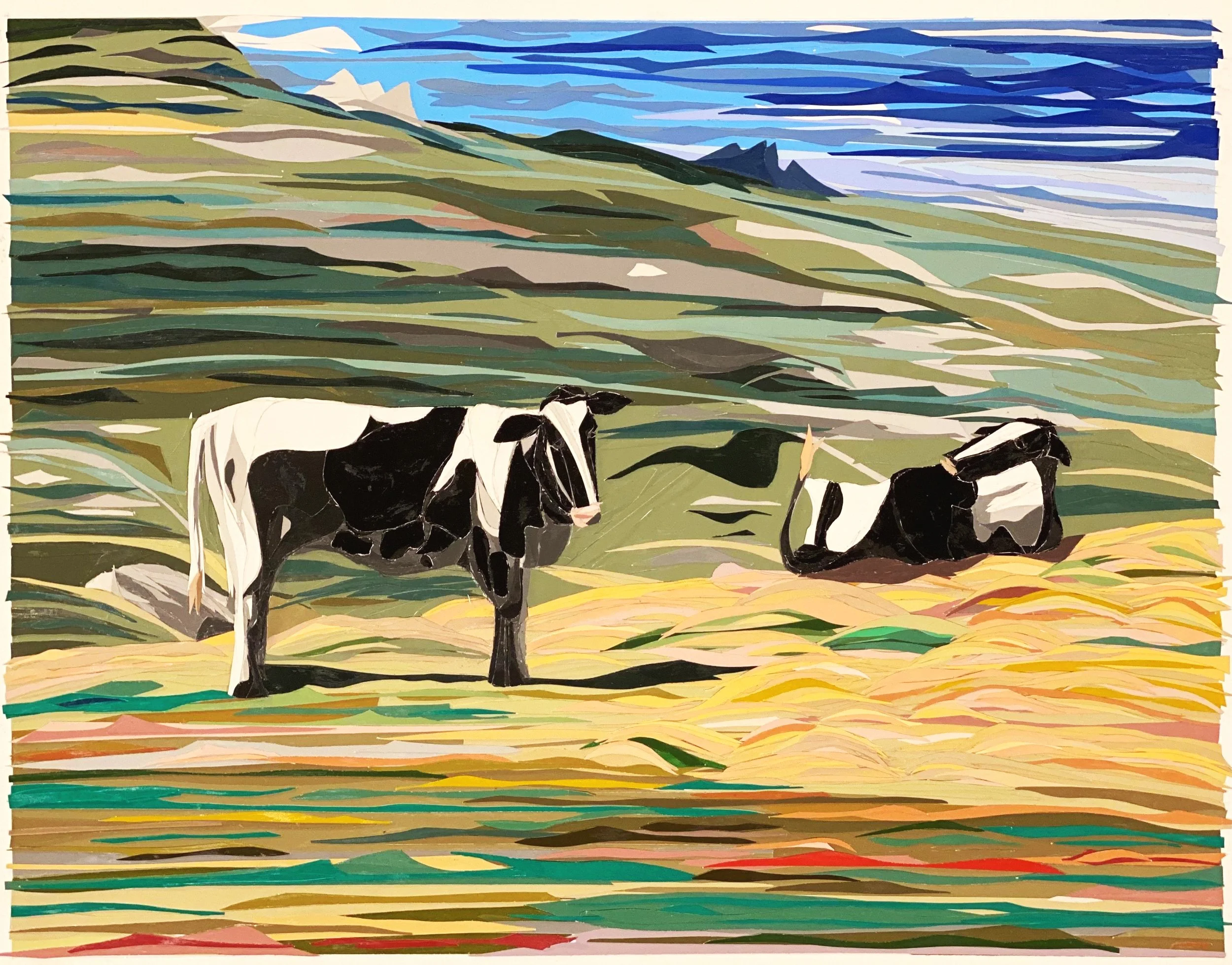 Pasture in High Engadine